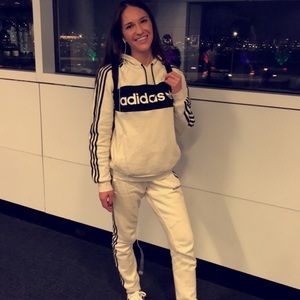 Adidas’s size small hoodie and small sweatpants